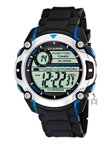 Calypso Watch K5577/2 Digital Black and Blue