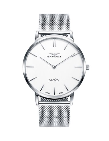 Relógio suíço Classic & Slim Sandoz masculino 81445-07