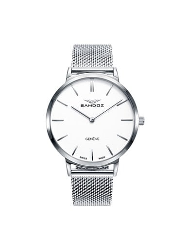 Relógio suíço Classic & Slim Sandoz feminino 81350-07