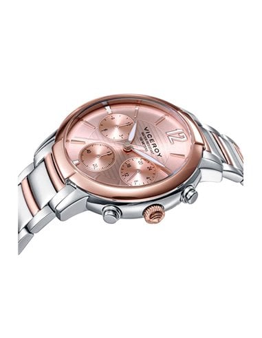 Damenuhr Viceroy Laura Escanes 401206-75 Chic mit rosa Zifferblatt