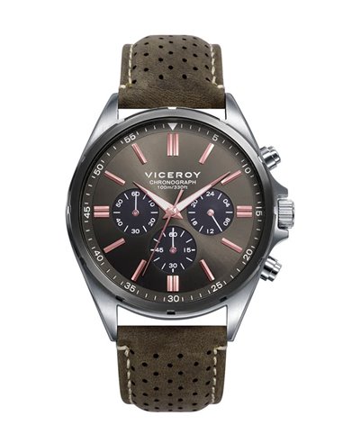 Relógio Viceroy 471297-57 MAGNUM Homem com pulseira de couro