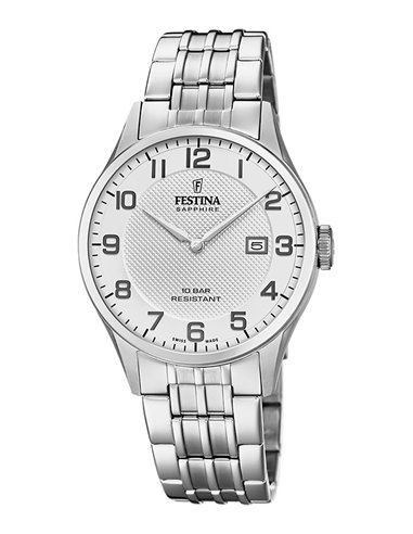 Reloj Festina F20005/1 SWISS MADE Hombre Estilo con funcionalidad