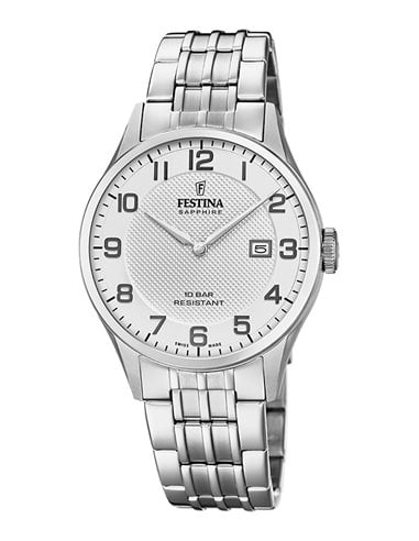 Herrenuhr Festina F20005/1 SWISS MADE Stil mit Funktionalität