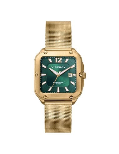 Reloj Viceroy 401188-65 Magnum Mujer Dorado Milanesa