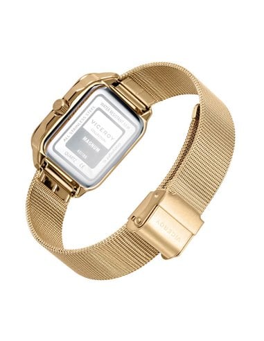 Reloj Viceroy 401188-65 Magnum Mujer Dorado Milanesa