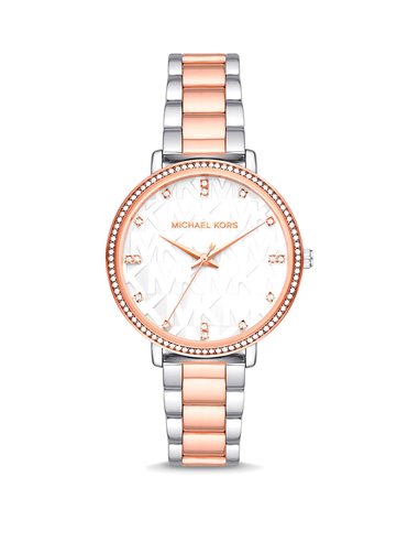 Relógio Michael Kors MK4667 Pyper Rosa e Prata