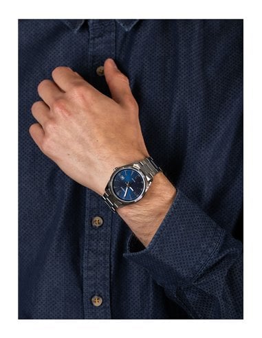 Relógio Casio MTP-1302PD-2AVEF Collection Azul clássico