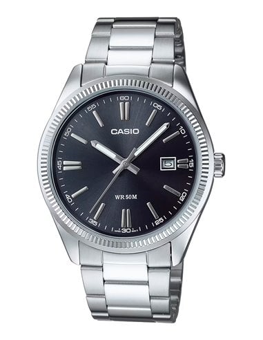 Herrenuhr Casio MTP-1302PD-1A1VEF Collection Klassisches Schwarz