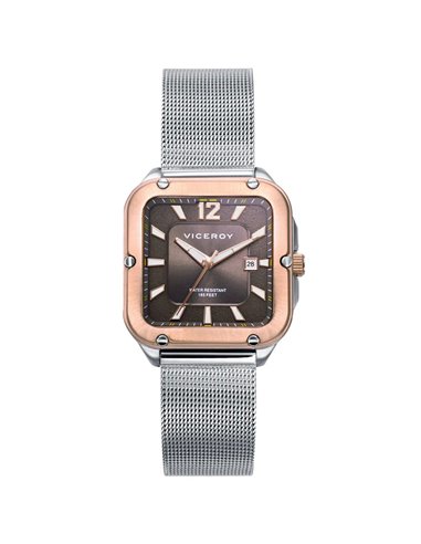 Montre Viceroy 401188-75 Magnum Milanese Femme Cadran Marron