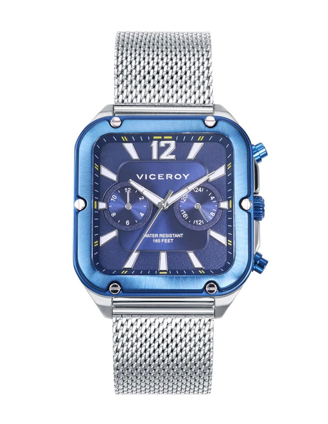 Reloj Viceroy 401327-35 Magnum Hombre Azul Malla Milanesa