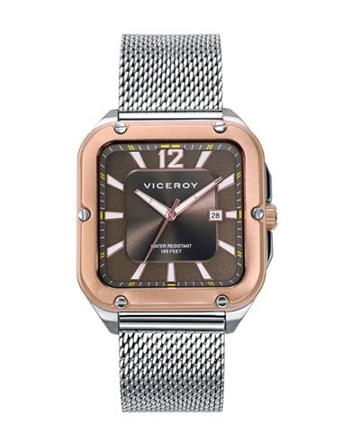 Montre Viceroy 401323-15 Magnum Homme IP Rose Bracelet Milanais
