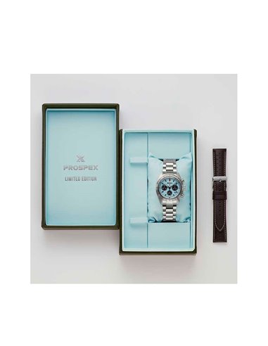 Seiko Watch SSC937P1 Solar Prospex Speedtimer LE Ligth Blue 60´s