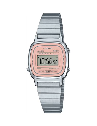 Relógio Casio LA670WEA-4A2EF Collection Rosa