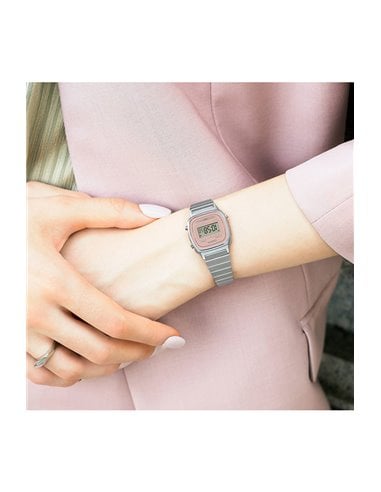 Relógio Casio LA670WEA-4A2EF Collection Rosa
