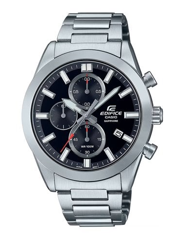 Relógio Casio EFB-710D-1AVUEF Edifice Classic Collection Mostrador Preto