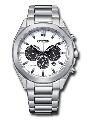 Relógio Citizen CA4590-81A Eco-Drive Of CHR Modern Dress Branco
