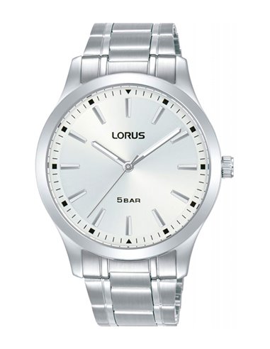 Herrenuhr Lorus RRX25JX9 Classic Silbernes Zifferblatt