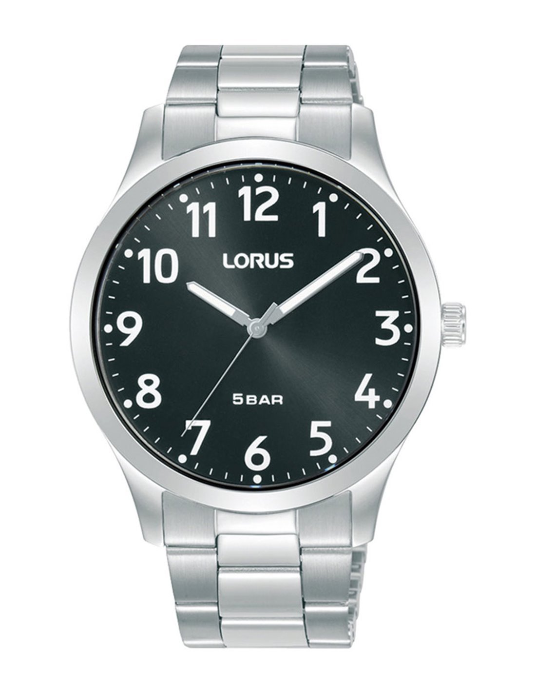 Lorus Sport Hombre Reloj de cuarzo analógico para hombre con pulsera de  acero inoxidable RXH45KX9, plateado, RXH45KX9