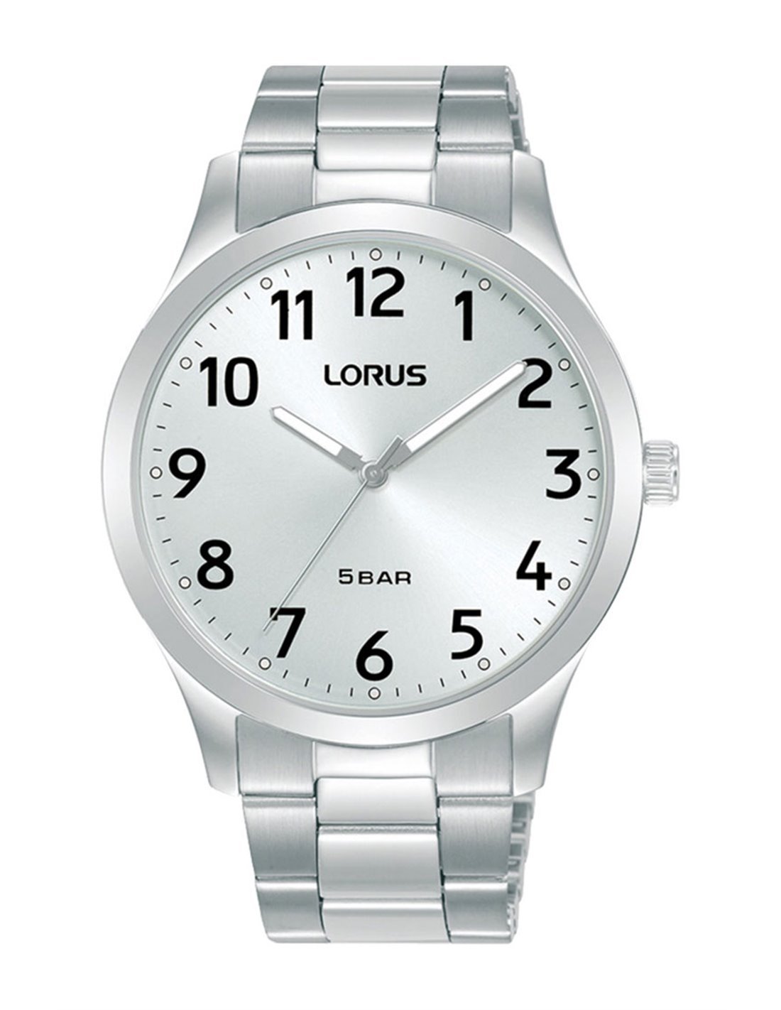 Lorus Sport Hombre Reloj de cuarzo analógico para hombre con pulsera de  acero inoxidable RXH45KX9, plateado, RXH45KX9