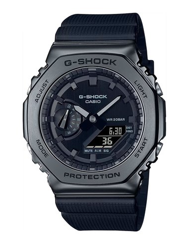 Herrenuhr Casio GM-2100BB-1AER G-SHOCK STEEL Black