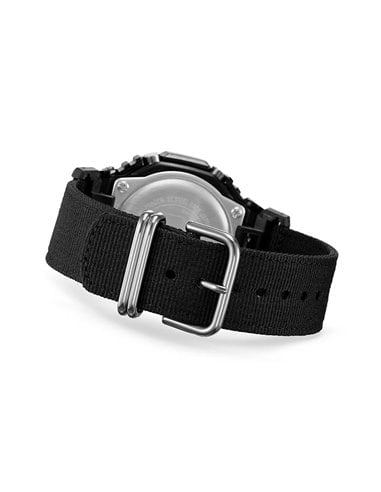 Herrenuhr Casio GM-2100CB-1AER G-SHOCK Utility Metal Schwarzes Stoffarmband