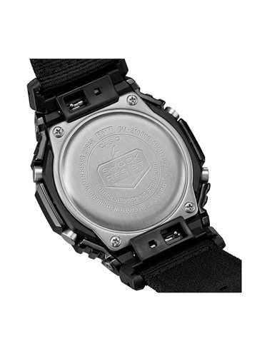 Herrenuhr Casio GM-2100CB-1AER G-SHOCK Utility Metal Schwarzes Stoffarmband