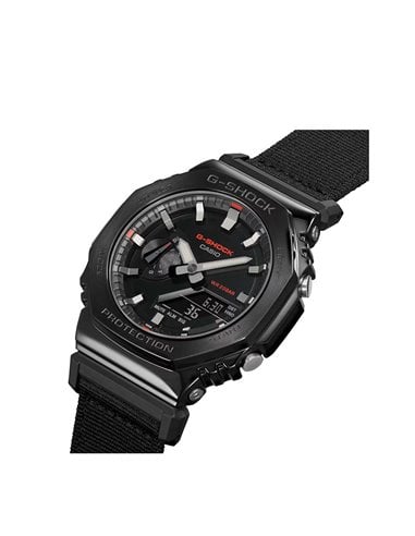 Reloj Casio GM-2100CB-1AER G-SHOCK Utility Metal Negro Correa de Tela