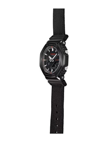 Reloj Casio GM-2100CB-1AER G-SHOCK Utility Metal Negro Correa de Tela