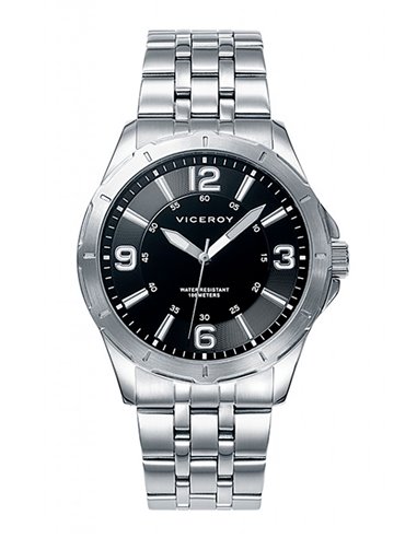 Herrenuhr Viceroy 40519-55 Schwarzes Zifferblatt