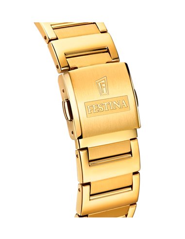 Festina Watch F20678/1 On the Square Men White Square Dial