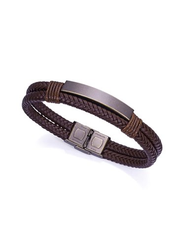 Pulsera Viceroy 15145P01011 Magnum Cuero Marrón