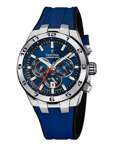 Relógio Festina F20671/1 Chrono Bike Azul Marinho
