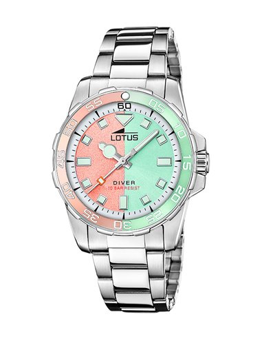 Reloj Lotus 18936/3 Trendy Combinado Rosa y Verde