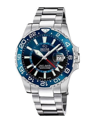Montre Jaguar J1011/2 Executive Ceramic Bleu Foncé