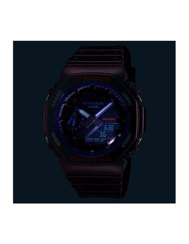 Casio Watch GA-2100AH-6AER G-Shock & G-Carbon Polarized Paint