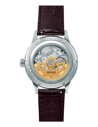 Seiko Watch SRPK75J1 Automatic Presage Cocktail Time Star Bar Purple Sunset