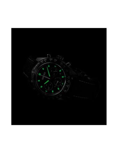 Seiko Watch SSC923P1 Solar Prospex Speedtimer Black Series Night Vision