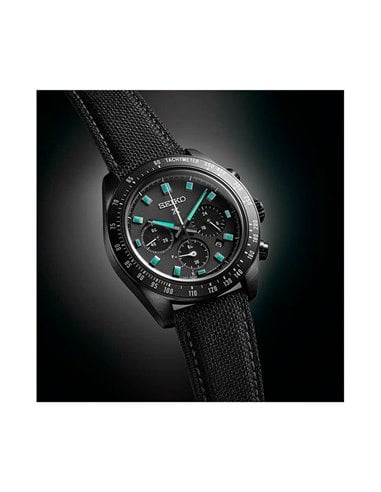 Herrenuhr Seiko SSC923P1 Solar Prospex Speedtimer Black Series Night Vision