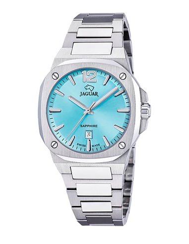 Reloj Jaguar J1027/2 Rondcarré Mujer Esfera Azul