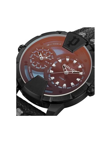 Montre Police PEWJA0022001 Huntley avec cristal orange