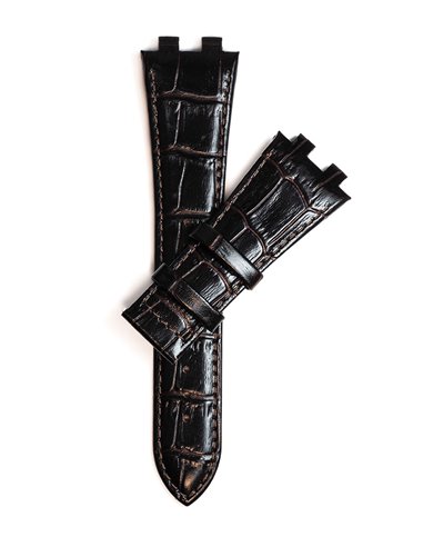 Sandoz Original Brown Leather Watch Strap