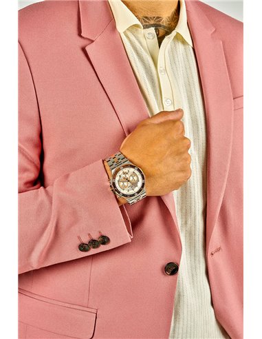 Time Force Watch TF5025MAR-02M Status Chrono