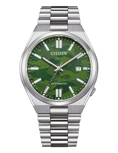 Herrenuhr Citizen NJ0159-86X Automatisch Tsuyosa Militärgrüne