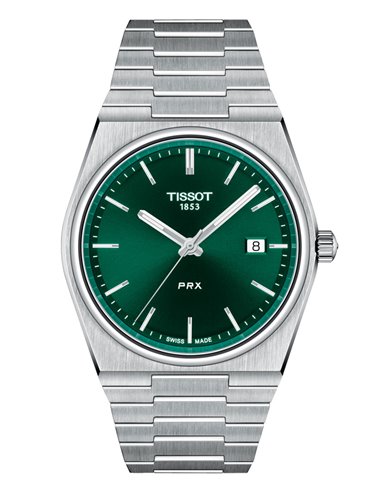 Tissot Watch T137.410.11.091.00 T-Classic PRX Quartz Green