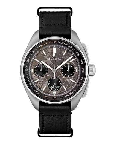 Herrenuhr Bulova 96A312 Lunar Pilot Meteorite 43,5 mm Apolo 15 L.E.