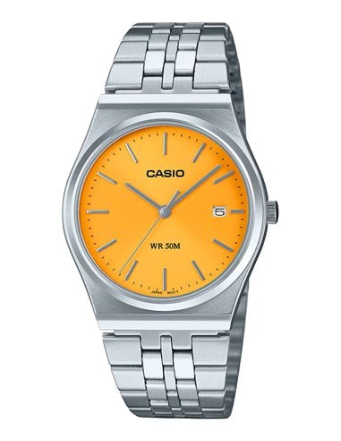 Herrenuhr Casio MTP-B145D-9AVEF Collection Klassische Gelb