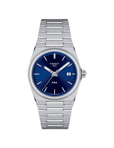 Montre Tissot T137.210.11.041.00 T-Classic PRX 35 mm Quartz Bleu