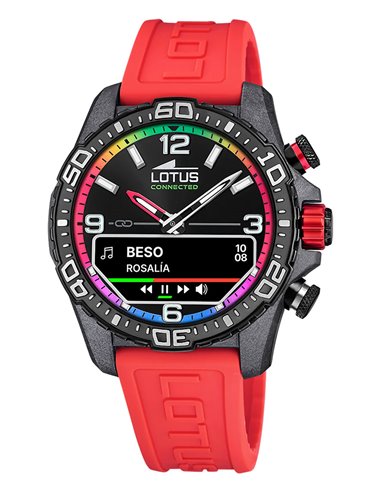 Smartwatch Lotus 20000/6 Connected D Smartwatch Vermelho