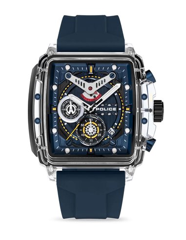  Police PEWGO0052403 – Avantgardistisches Design mit Transparentem Gehäuse