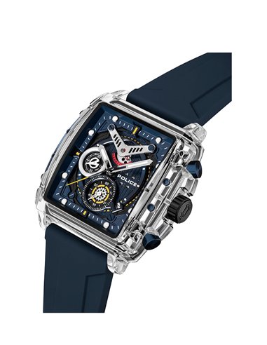  Police PEWGO0052403 – Avantgardistisches Design mit Transparentem Gehäuse